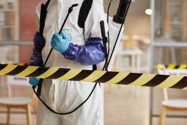 Professional Sewage Cleanup technician working in Lithonia, GA